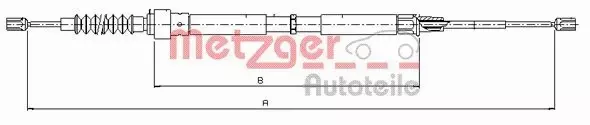 METZGER LINKA RĘCZNEGO 10.7504 