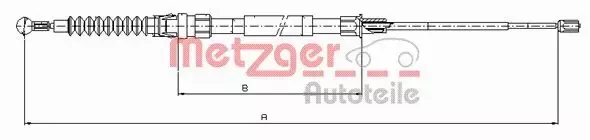 METZGER LINKA RĘCZNEGO 10.7518 