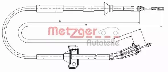 METZGER LINKA RĘCZNEGO 10.8065 