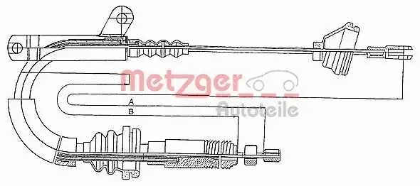 METZGER LINKA RĘCZNEGO 10.817 