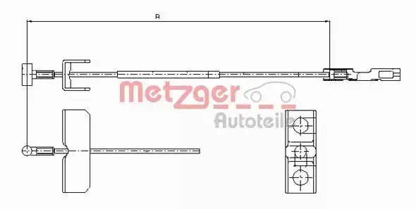 METZGER LINKA RĘCZNEGO 11.6803 