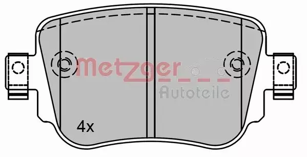 METZGER KLOCKI HAMULCOWE 1170792 