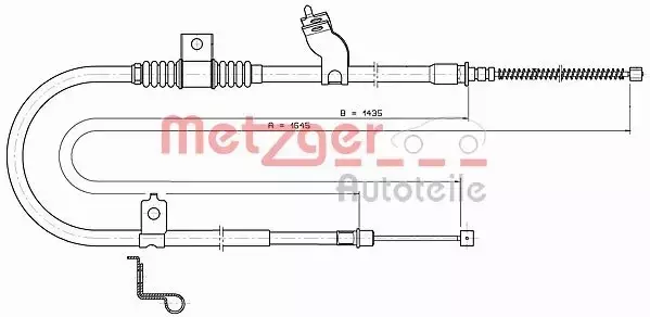 METZGER LINKA RĘCZNEGO 17.2290 