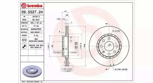 MAGNETI MARELLI TARCZA HAMULCOWA 360406008100 