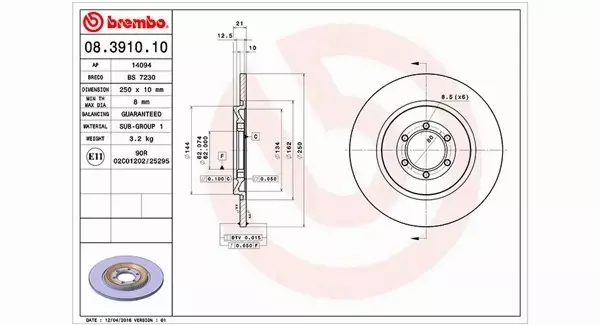 MAGNETI MARELLI TARCZA HAMULCOWA 360406009700 