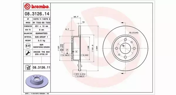 MAGNETI MARELLI TARCZA HAMULCOWA 360406021000 