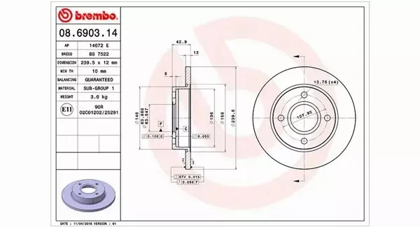 MAGNETI MARELLI TARCZA HAMULCOWA 360406025700 