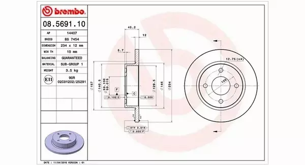 MAGNETI MARELLI TARCZA HAMULCOWA 360406035800 