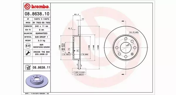 MAGNETI MARELLI TARCZA HAMULCOWA 360406039200 