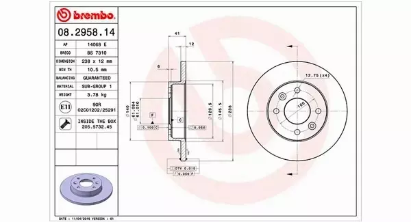 MAGNETI MARELLI TARCZA HAMULCOWA 360406042100 