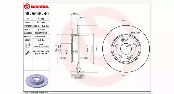 MAGNETI MARELLI TARCZA HAMULCOWA 360406043800 