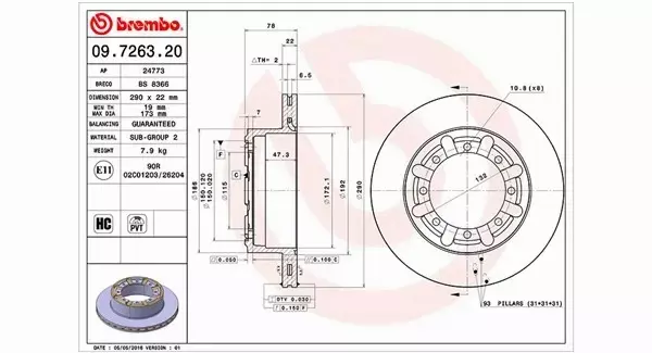 MAGNETI MARELLI TARCZA HAMULCOWA 360406044700 