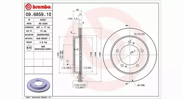 MAGNETI MARELLI TARCZA HAMULCOWA 360406046100 