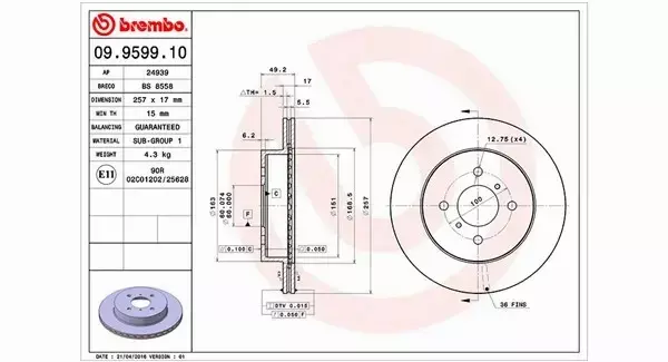 MAGNETI MARELLI TARCZA HAMULCOWA 360406046200 