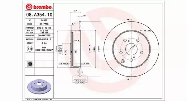 MAGNETI MARELLI TARCZA HAMULCOWA 360406062000 