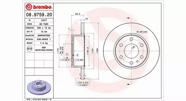 MAGNETI MARELLI TARCZA HAMULCOWA 360406073200 