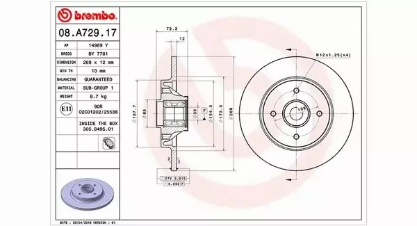 MAGNETI MARELLI TARCZA HAMULCOWA 360406105700 