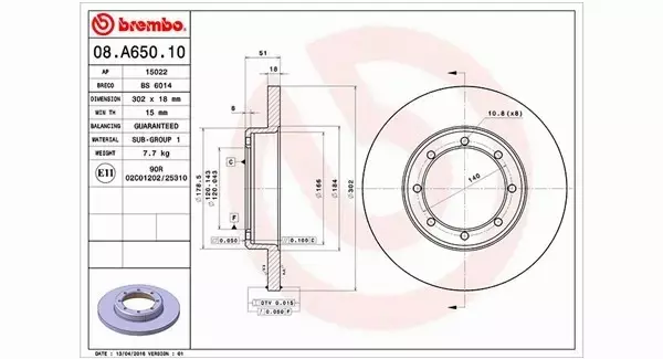 MAGNETI MARELLI TARCZA HAMULCOWA 360406106300 