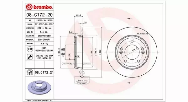 MAGNETI MARELLI TARCZA HAMULCOWA 360406121600 