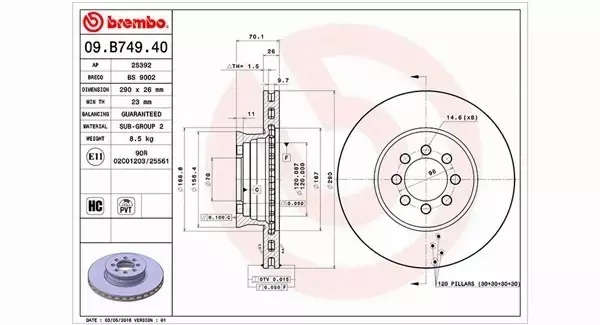 MAGNETI MARELLI TARCZA HAMULCOWA 360406124800 