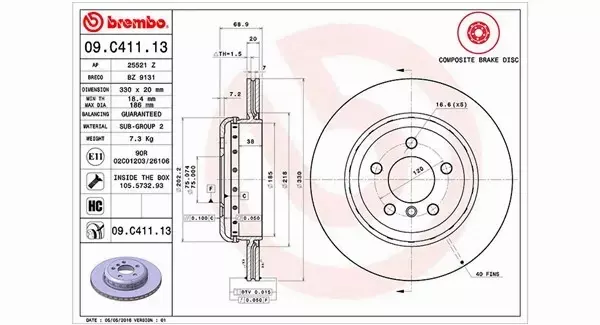 MAGNETI MARELLI TARCZA HAMULCOWA 360406131504 