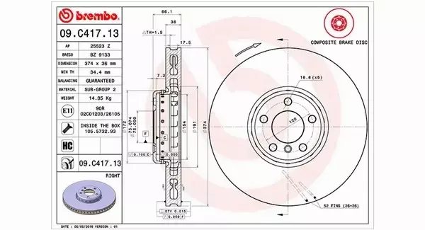 MAGNETI MARELLI TARCZA HAMULCOWA 360406132004 