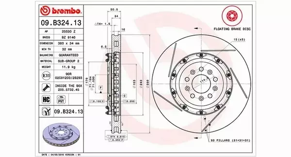 MAGNETI MARELLI TARCZA HAMULCOWA 360406129703 