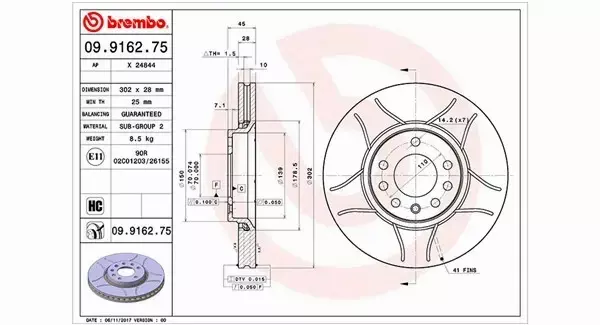 MAGNETI MARELLI TARCZA HAMULCOWA 360406008205 