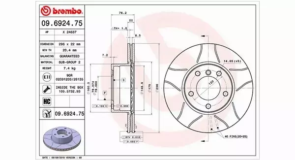 MAGNETI MARELLI TARCZA HAMULCOWA 360406016305 