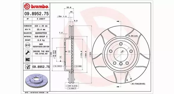 MAGNETI MARELLI TARCZA HAMULCOWA 360406017105 