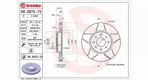 MAGNETI MARELLI TARCZA HAMULCOWA 360406021905 