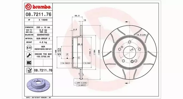 MAGNETI MARELLI TARCZA HAMULCOWA 360406032005 