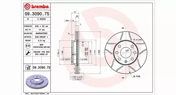 MAGNETI MARELLI TARCZA HAMULCOWA 360406037305 