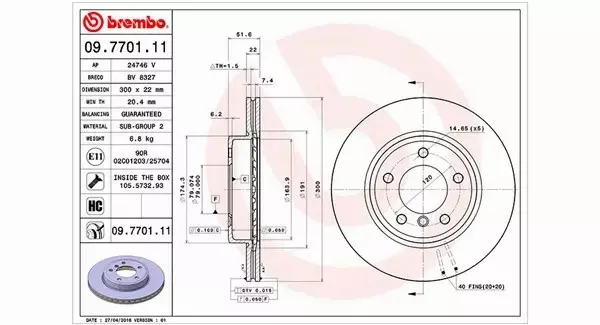 MAGNETI MARELLI TARCZA HAMULCOWA 360406016701 