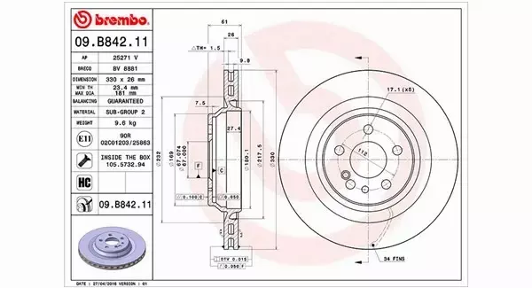 MAGNETI MARELLI TARCZA HAMULCOWA 360406118701 