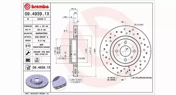 MAGNETI MARELLI TARCZA HAMULCOWA 360406000402 