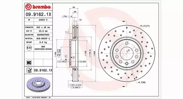 MAGNETI MARELLI TARCZA HAMULCOWA 360406008202 