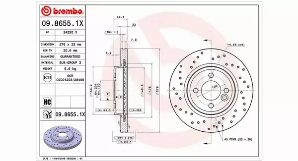 MAGNETI MARELLI TARCZA HAMULCOWA 360406017402 