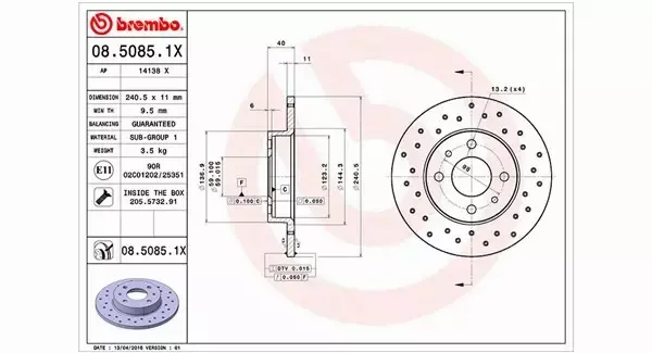 MAGNETI MARELLI TARCZA HAMULCOWA 360406021602 