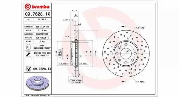 MAGNETI MARELLI TARCZA HAMULCOWA 360406038702 