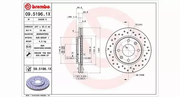 MAGNETI MARELLI TARCZA HAMULCOWA 360406040502 