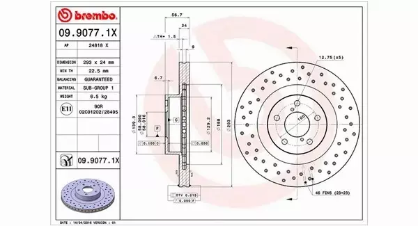 MAGNETI MARELLI TARCZA HAMULCOWA 360406045502 