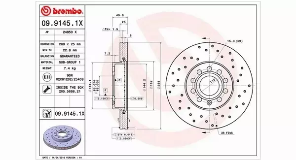 MAGNETI MARELLI TARCZA HAMULCOWA 360406050502 