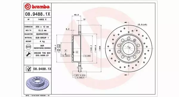 MAGNETI MARELLI TARCZA HAMULCOWA 360406050802 