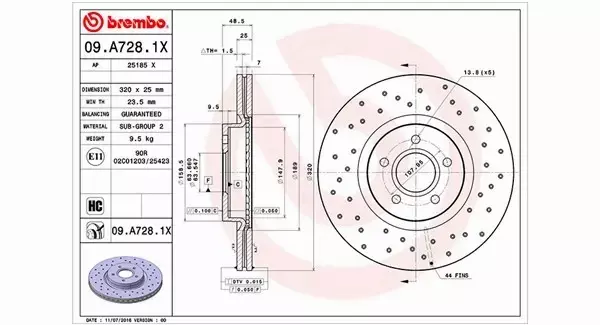 MAGNETI MARELLI TARCZA HAMULCOWA 360406077902 