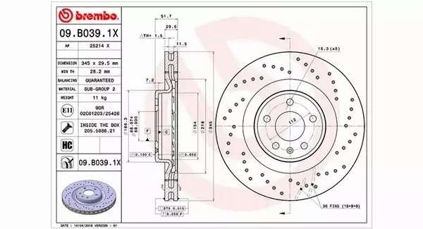 MAGNETI MARELLI TARCZA HAMULCOWA 360406081602 