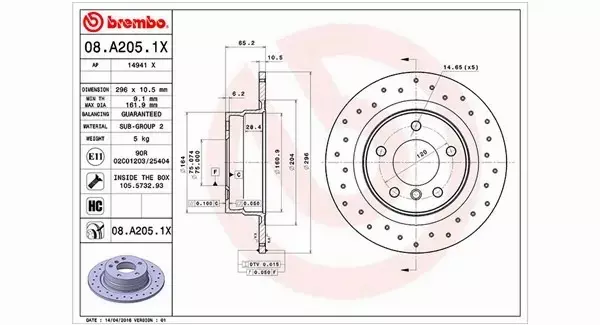 MAGNETI MARELLI TARCZA HAMULCOWA 360406089302 