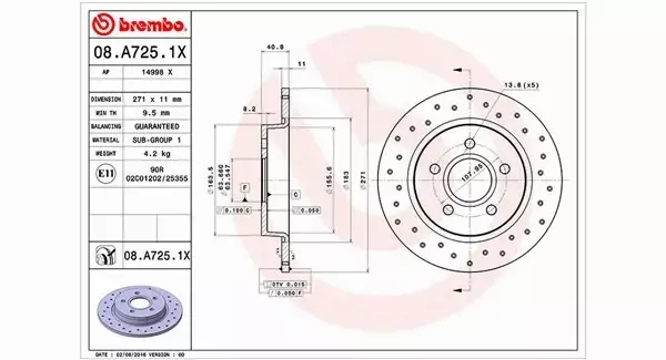 MAGNETI MARELLI TARCZA HAMULCOWA 360406095502 