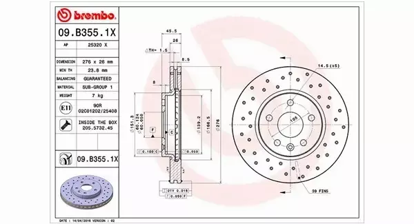 MAGNETI MARELLI TARCZA HAMULCOWA 360406108002 