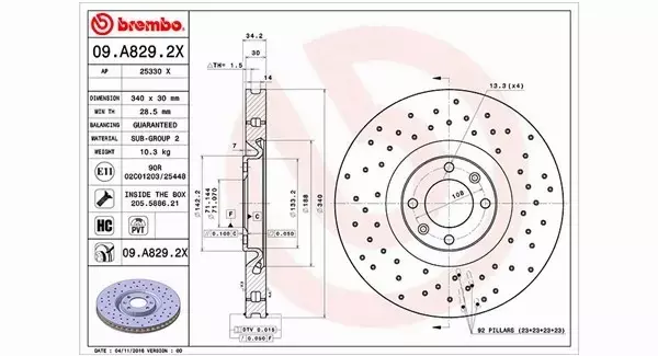 MAGNETI MARELLI TARCZA HAMULCOWA 360406113902 